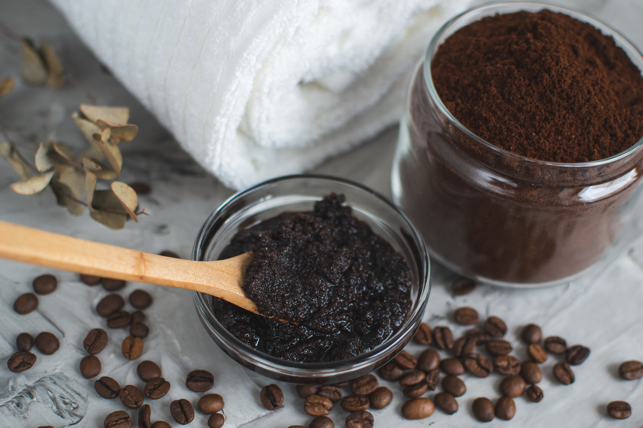 Exfoliant de cafea