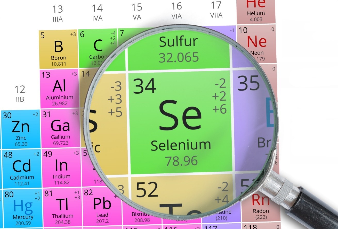 Seleniu în tabelul periodic al elementelor chimice